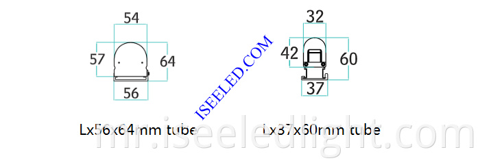 DMX512 RGB LED Tube